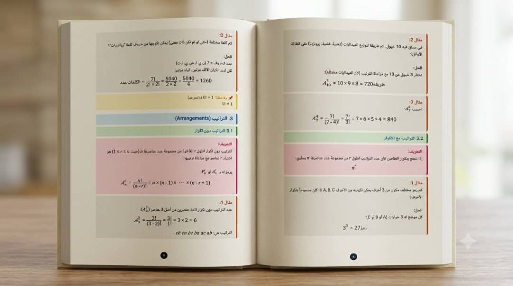 ملخص التحليل التوافقي PDF